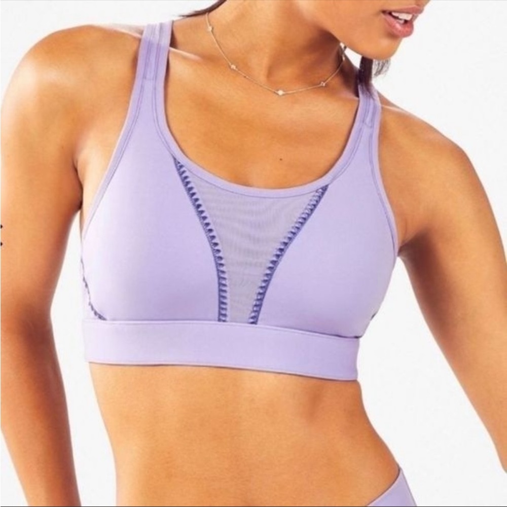**NWT** Fabletics Zoe High Impact Sports Bra in Black, size XL